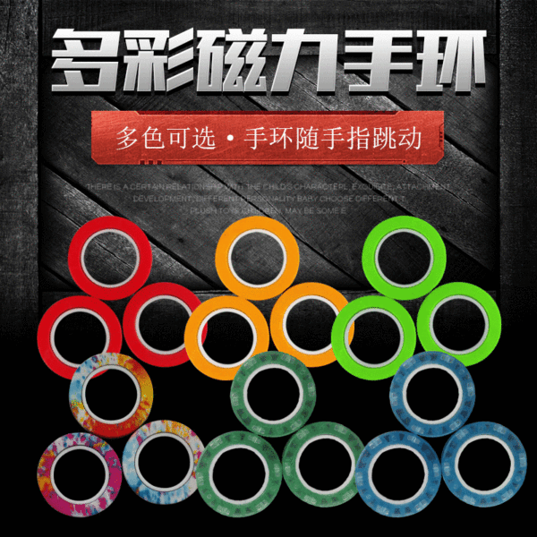Magnetic Finger Ring Spinner